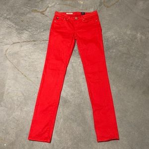 Adriano Goldschmeid “The Stilt” new red pants 24